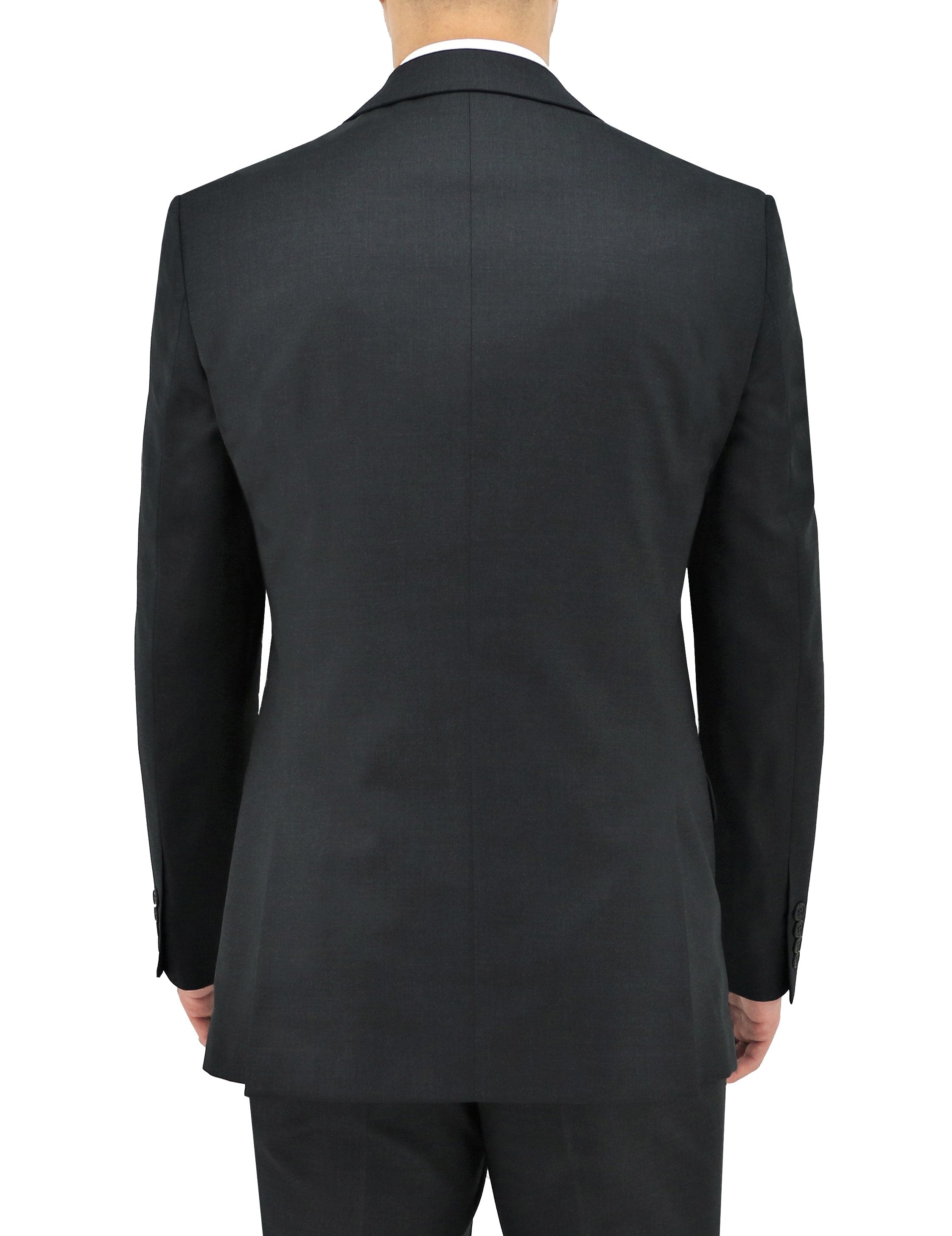 Michel 106 Charcoal Wool Suit Jacket