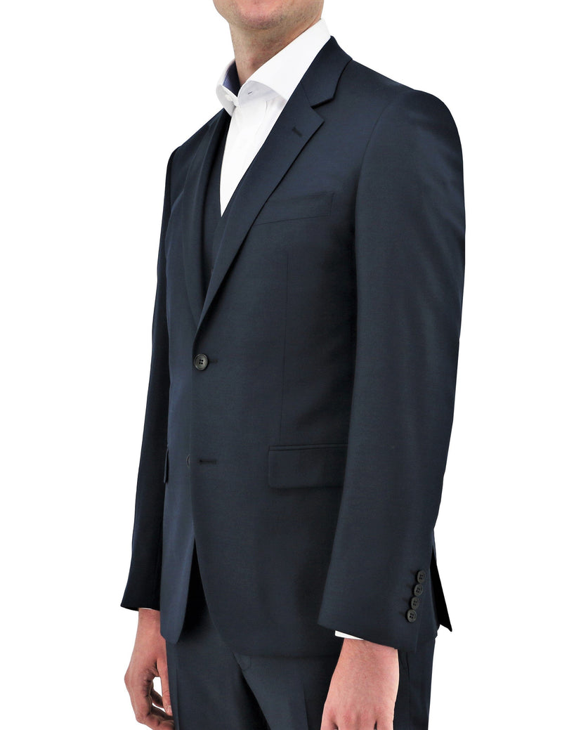 Shape 106 French Navy Wool Suit Jacket