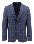 Jasper Edward Blue Checked Suit