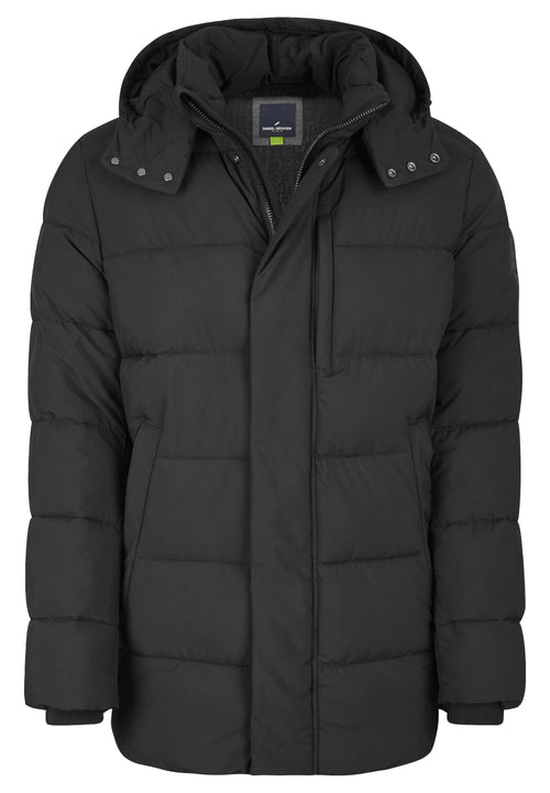 Snow Black Puffer Coat